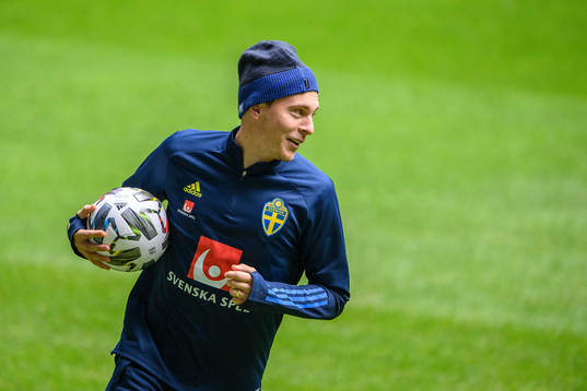 Victor Nilsson Lindelöf of the Swedish national football