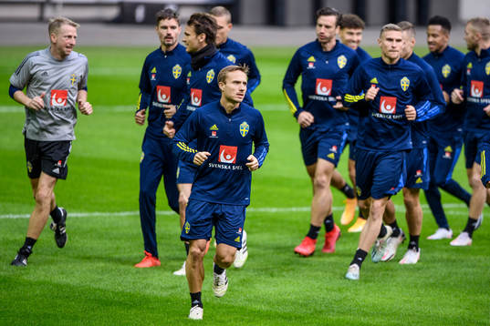 Pierre Bengtsson of the Swedish national football team