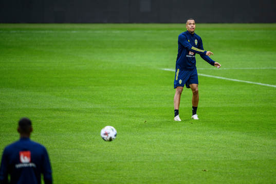 Robin Quaison of the Swedish national football team