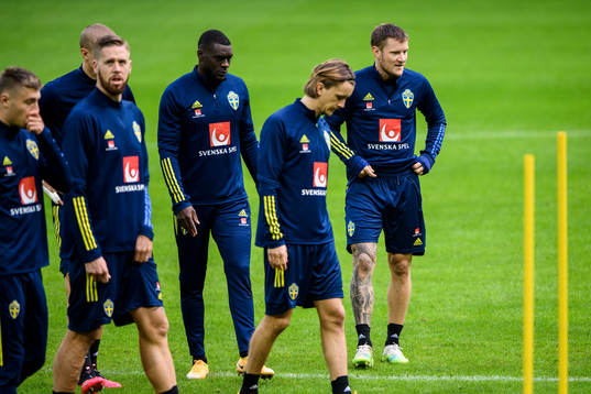 Pontus Jansson, Ken Sema, Kristoffer Olsson and Mattias