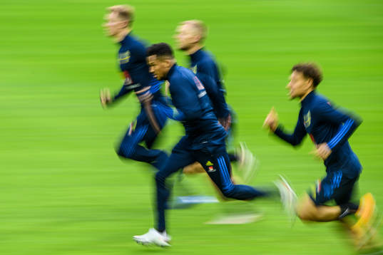 Martin Olsson of the Swedish national football team