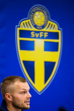 Sebastian Larsson of the Swedish national football team