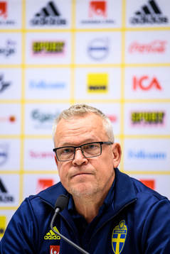 Head coach Janne Andersson of the Swedish national football