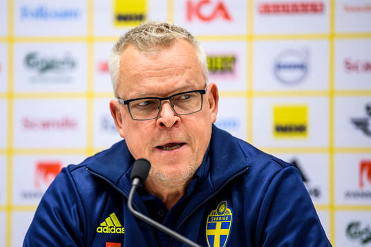 Head coach Janne Andersson of the Swedish national football