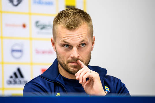 Sebastian Larsson of the Swedish national football team
