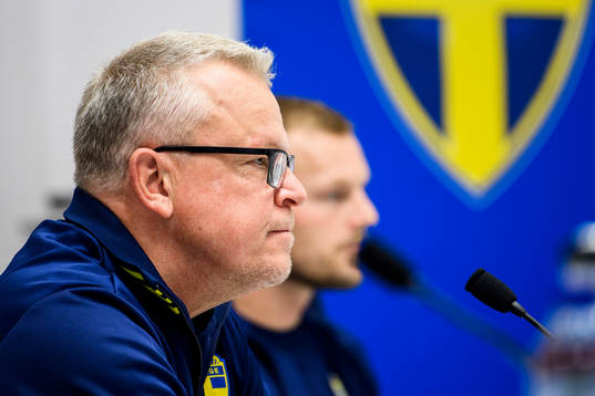 Head coach Janne Andersson of the Swedish national football