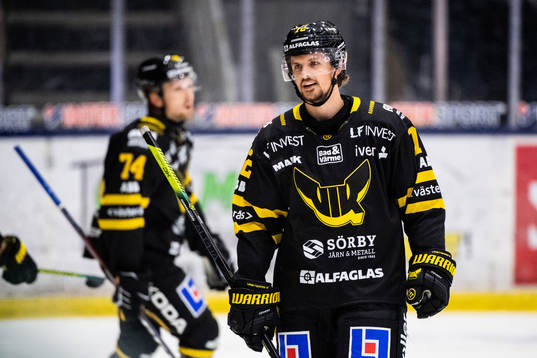 Västerås Viktor Hertzberg jublar