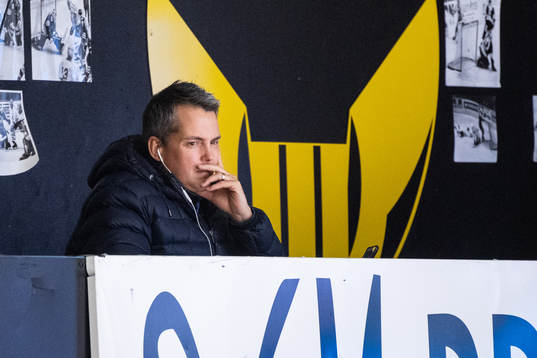 Herrjuniorlandslagets förbundskapten Tomas Montén på