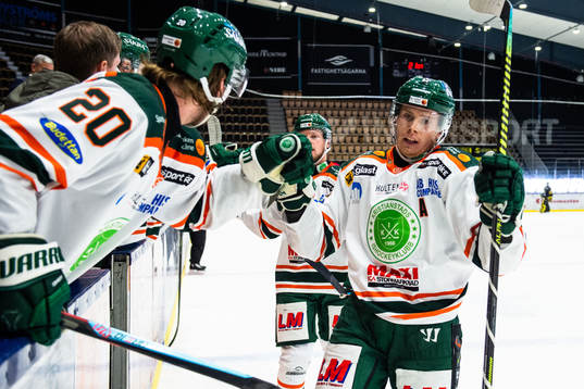 Kristianstads Johan Lundgren jublar