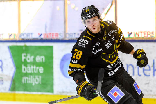 Västerås Lukas Zetterberg jublar