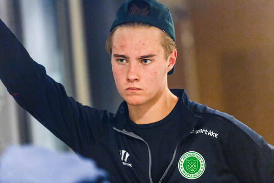 Kristianstads målvakt Calle Clang