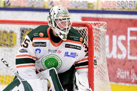 Kristianstads målvakt Calle Clang
