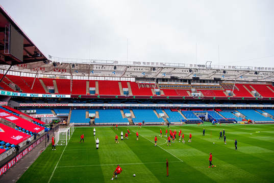 General view of Ullevaal Stadion