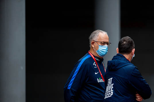 Lars Lagerbäck, head coach of the Norwegian national