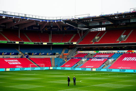 Lars Lagerbäck, head coach of the Norwegian national
