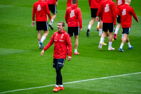 Stefan Johansen of the Norwegian national football team