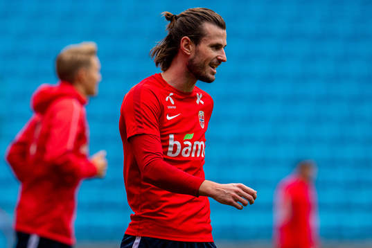 Håvard Nordtveit of the Norwegian national football team