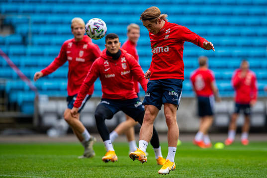 Patrick Berg of the Norwegian national football team