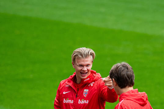 Erling Braut Haaland of the Norwegian national football team