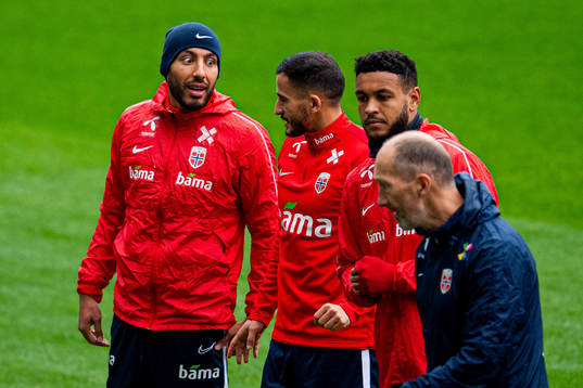 Haitam Aleesami, Omar Elabdellaoui and Joshua King of the