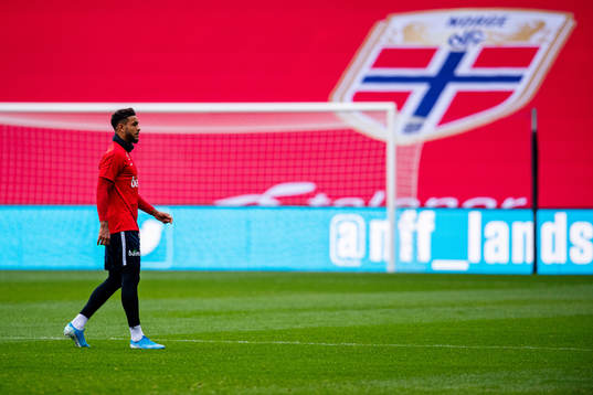 Joshua King of the Norwegian national football team