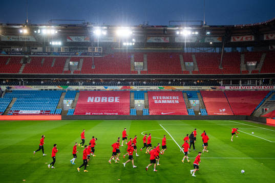 General view of Ullevaal Stadion