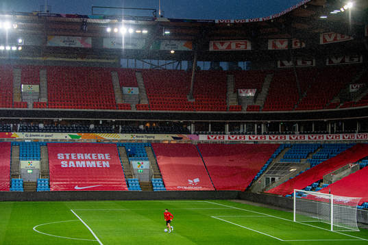 Andrija Pavlović of the Serbian national football team