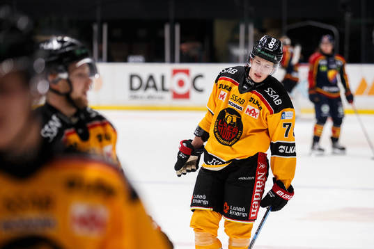 Luleås Arttu Ilomäki deppar
