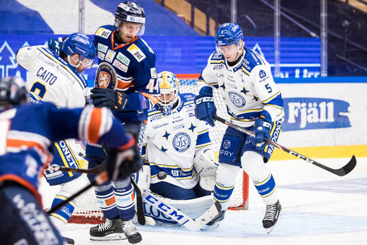 Leksands målvakt Janne Juvonen