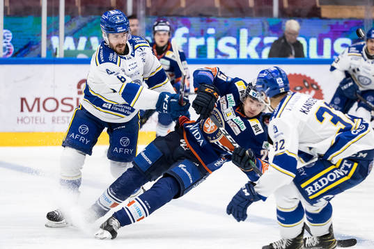 Leksands Matt Caito och Växjös Pontus Holmberg