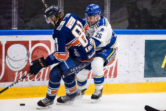 Växjös Fredrik Karlström och Leksands Patrik Norén
