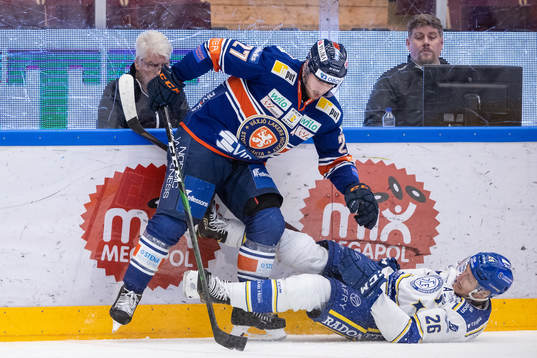 Växjös Martin Lundberg och Leksands Patrik Norén