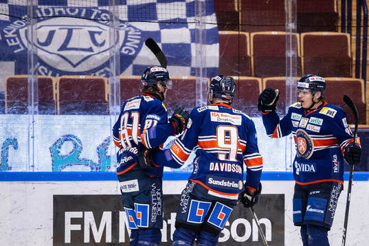 Växjös Fredrik Karlström , Marcus Davidsson och Pontus