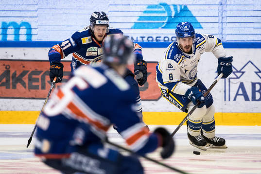 Leksands Matt Caito och Växjös Ludvig Nilsson