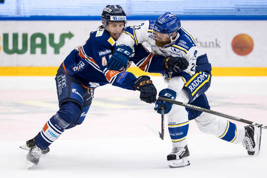 Växjös Peter Andersson och Leksands Mattias Ritola