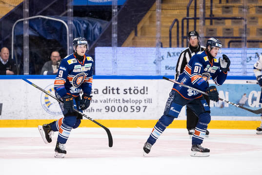 Växjös Fredrik Karlström jubel