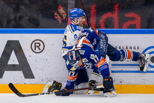 Leksands Patrik Norén och Växjös Emil Forslund