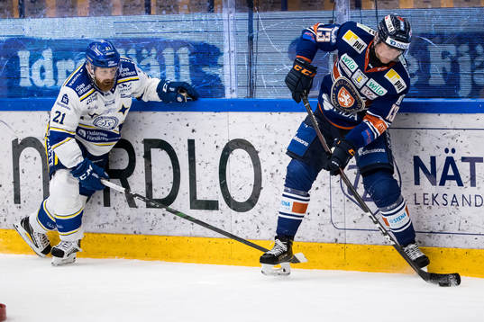 Leksands Mattias Ritola och Växjös Jack Drury