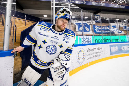Leksands målvakt Janne Juvonen utsedd till matchens krigare