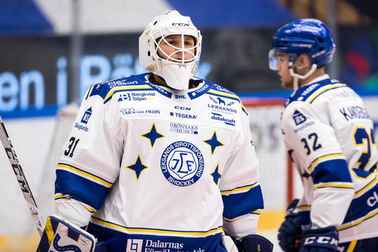 Leksands målvakt Isak Porsch