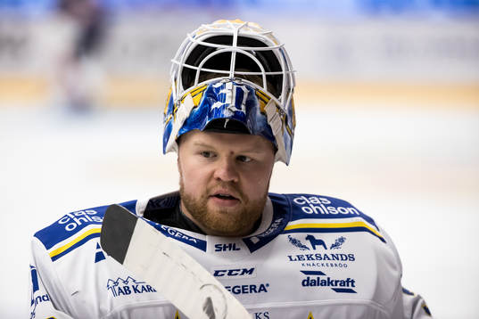 Leksands målvakt Janne Juvonen