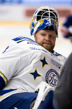 Leksands målvakt Janne Juvonen