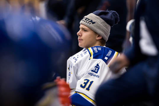 Leksands målvakt Isak Porsch