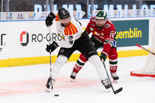 Brynäs Anton Rödin och Frölundas Stefan Elliot