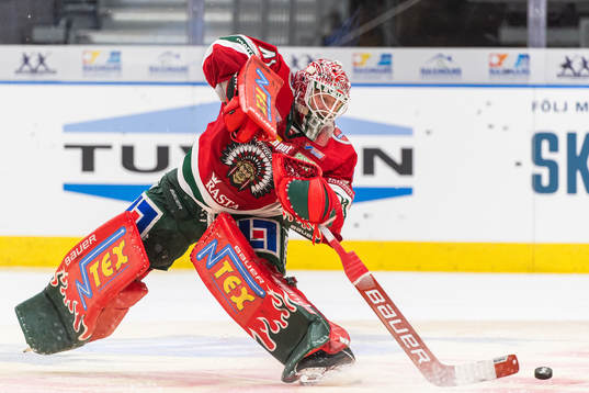 Frölundas målvakt Niklas Rubin
