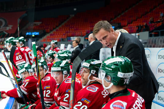 Frölundas tränare Roger Rönnberg