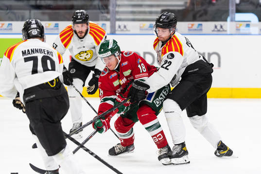 Frölundas Lucas Raymond och Brynäs Adam Pettersson