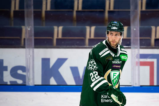 Färjestads Per Åslund deppar