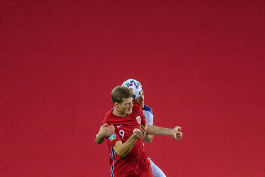Alexander Sørloth of Norway
