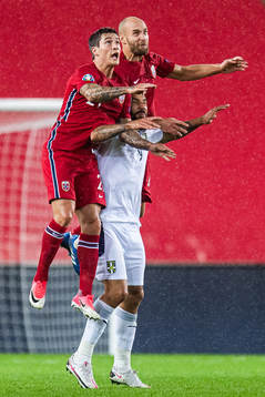 Mathias Normann and Tore Reginiussen of Norway with